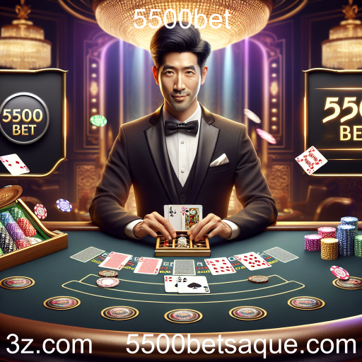 Experiência Imersiva no Cassino Ao Vivo do 5500bet